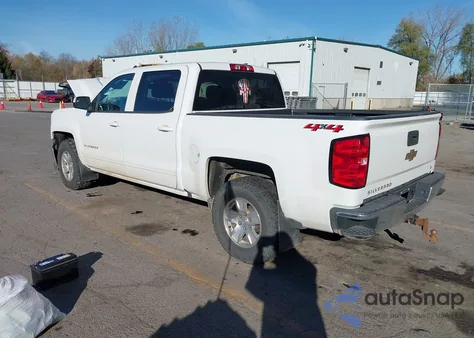 2018 Chevrolet Silverado 1500 1Lt из США, поврежденный, VIN 3GCUKREC3JG396411